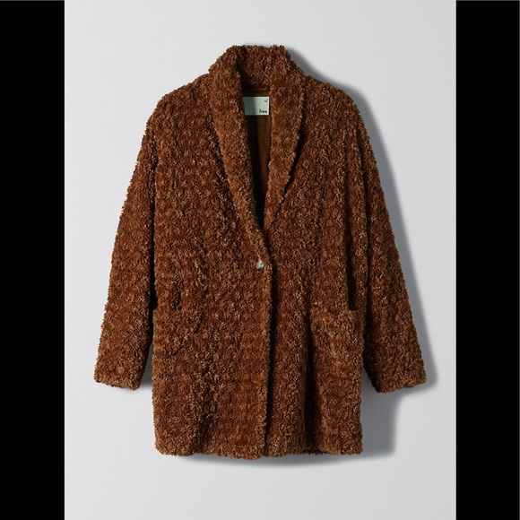 “SOLD” Wilfred Free Plush Jacket - Picture 1 of 3